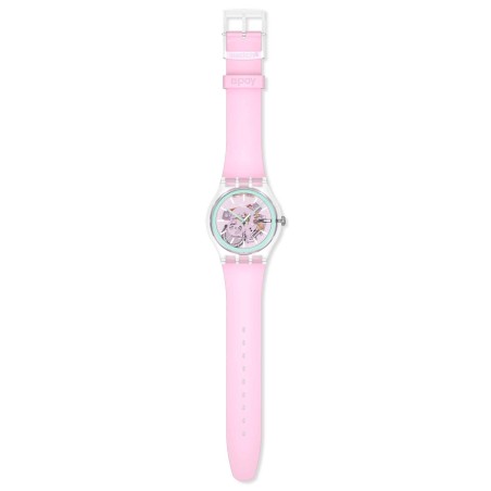 Orologio Swatch New Gent PERFECTLY PINK PAY! SO29K121-6000 | De Wrachien Gioielli