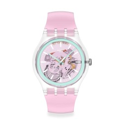 Orologio Swatch New Gent PERFECTLY PINK PAY! SO29K121-6000 | De Wrachien Gioielli