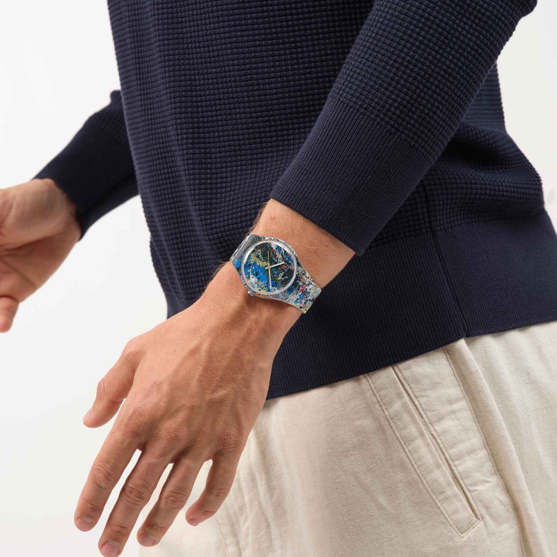 Orologio Swatch POLLOCK'S ALCHEMY SUOZ366 |De Wrachien Gioielli