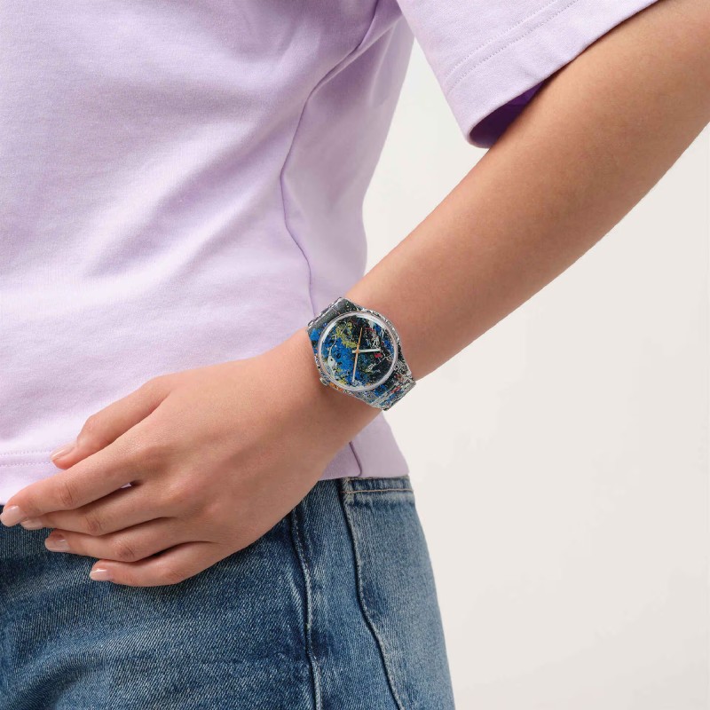 Orologio Swatch POLLOCK'S ALCHEMY SUOZ366 |De Wrachien Gioielli