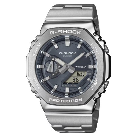 Orologio G-Shock OCTAGONAL METAL COVER GM-2110D-8A | De Wrachien Gioielli