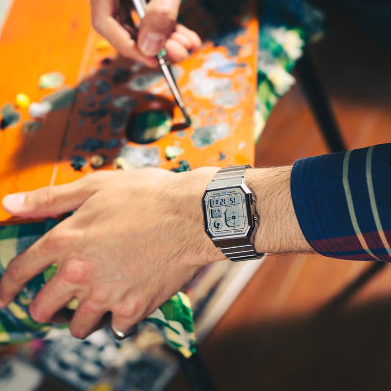 Orologio Casio Vintage EDGY A130WE | De Wrachien Gioielli