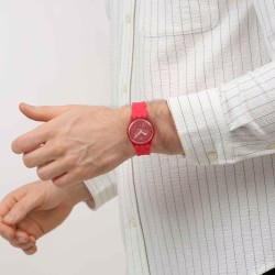 Orologio Swatch LOVE IN SCARLET SO28Z122  |De Wrachien Gioielli