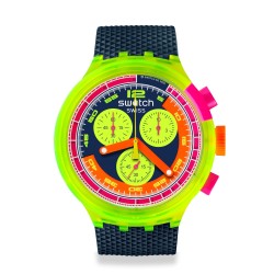 Orologio Swatch SWATCH NEON TO THE MAX SB06J100 | De Wrachien Gioielli