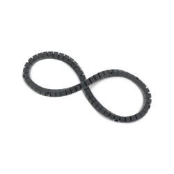 Bracciale tennis in titanio Mano J TNBTE2001| De Wrachien Gioielli