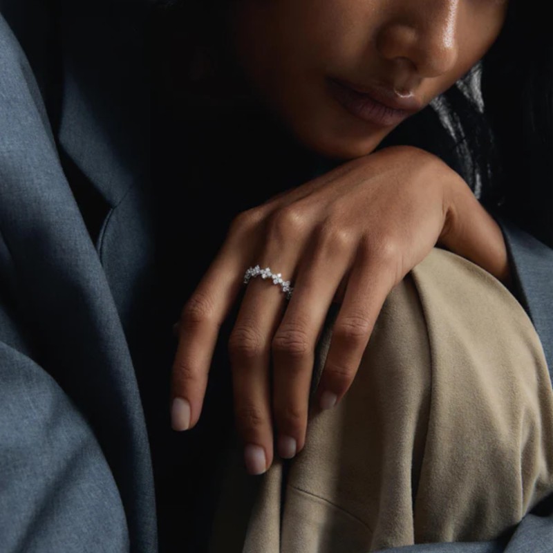 Anello PDPAOLA in oro e diamanti | De Wrachien Gioielli