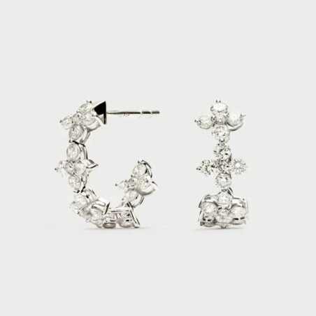 Orecchini PDPAOLA in oro e diamanti | De Wrachien Gioielli