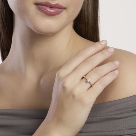 Anello in argento Mabina | De Wrachien Gioielli