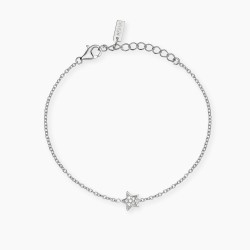 Bracciale Mabina in argento con diamanti lab-grown | De Wrachien Gioielli