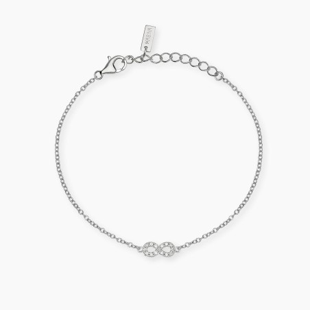 Bracciale Mabina in argento con diamanti lab-grown | De Wrachien Gioielli