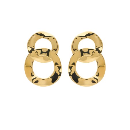 Orecchini Rosso Prezioso Circle of Euphoria| De Wrachien Gioielli