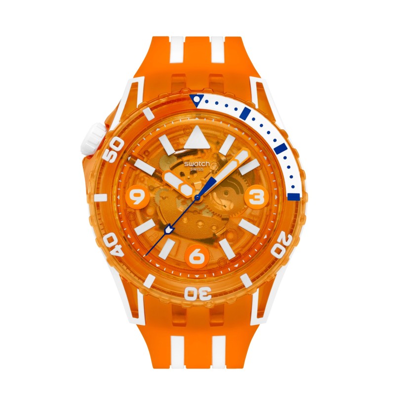 Orologio Swatch Scuba SSCU09O100 PACIFIC SEA NETTLE | De Wrachien Gioielli
