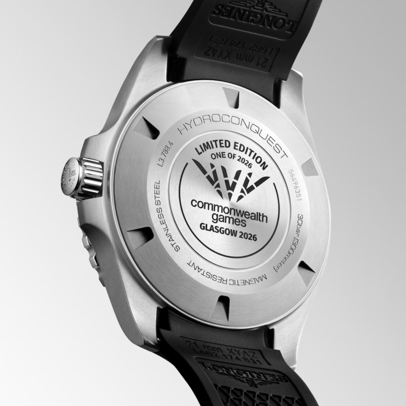 Orologio Longines HydroConquest LIMTIED EDITION 2026 COMMONWEALTH GAMES L3.788.4.09.9 | Gioielleria De Wrachien