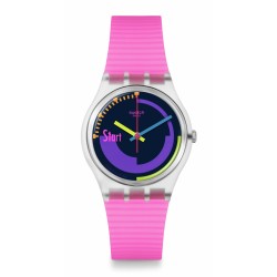 Orologio Swatch Original Gent NEON PINK PODIUM SO28K111  | De Wrachien Gioielli