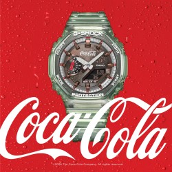 Orologio G-Shock GA-2100 COCA COLA® LIMITED EDITION GA-2100CC-3A | De Wrachien Gioielli