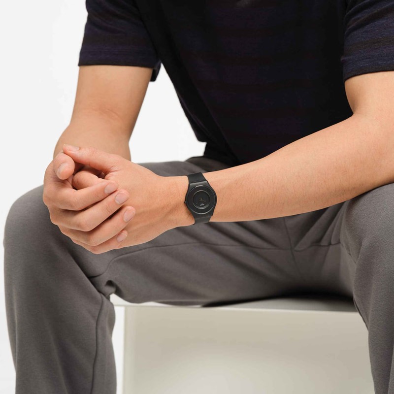 Orologio Swatch CARICIA NEGRA SS09B100 | De Wrachien Gioielli