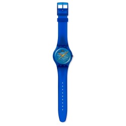 Orologio Swatch New Gent BRILLIANTLY BLUE SO29S102 | De Wrachien Gioielli