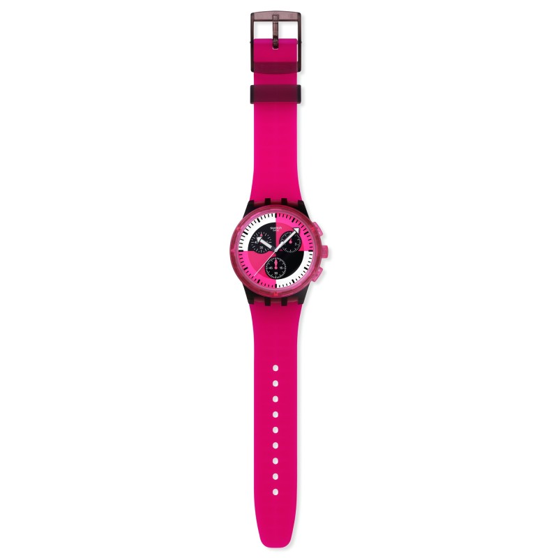 Orologio Swatch FUCHSIA LINES SUSB110  | De Wrachien Gioielli