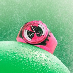 Orologio Swatch FUCHSIA LINES SUSB110  | De Wrachien Gioielli