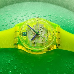 Orologio Swatch LUMINOUSLY LEMON SO28J103 |De Wrachien Gioielli