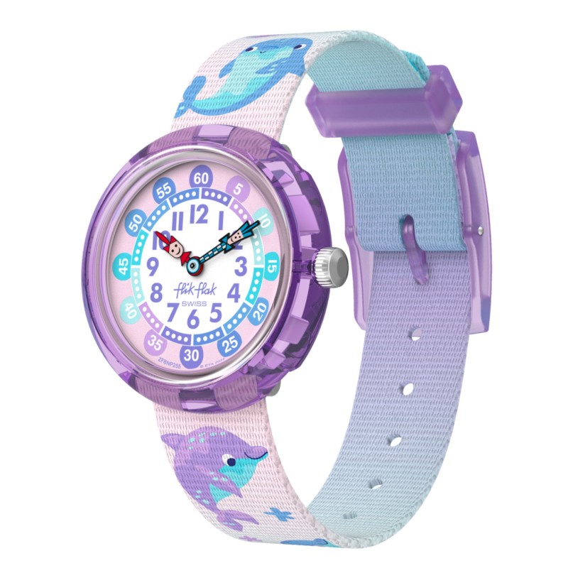 Orologio Flik Flak HAPPY DOLPHINS ZFBNP255 | Wrachien Gioielli
