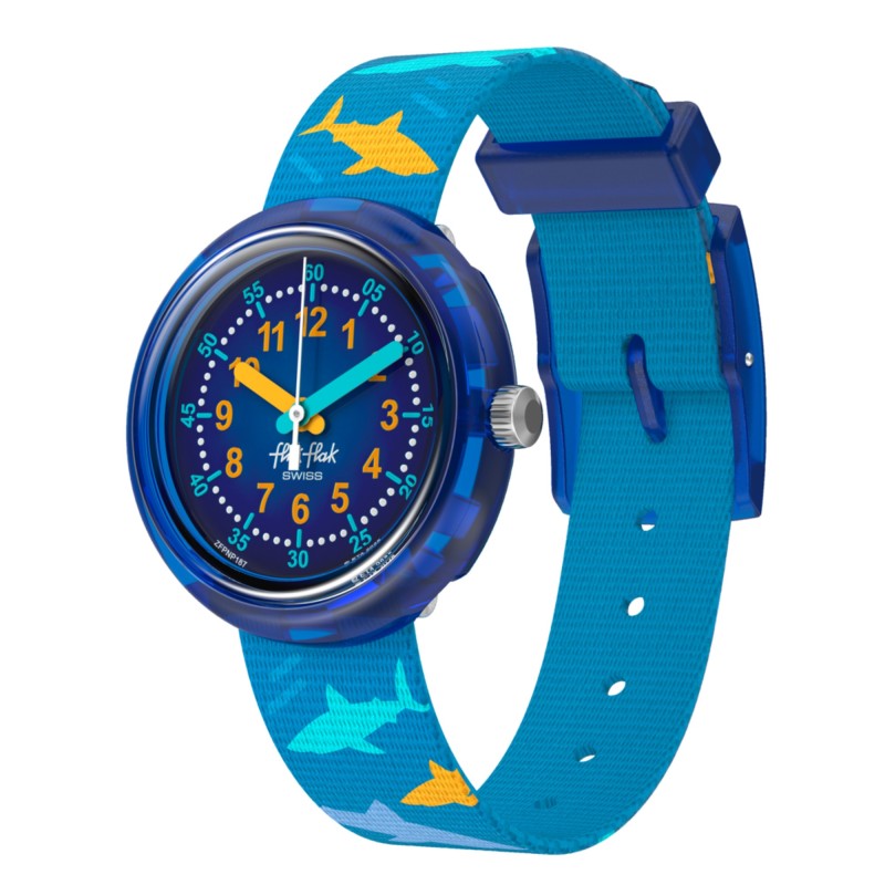 Orologio Flik Flak SHARK GANG ZFPNP187| Wrachien Gioielli