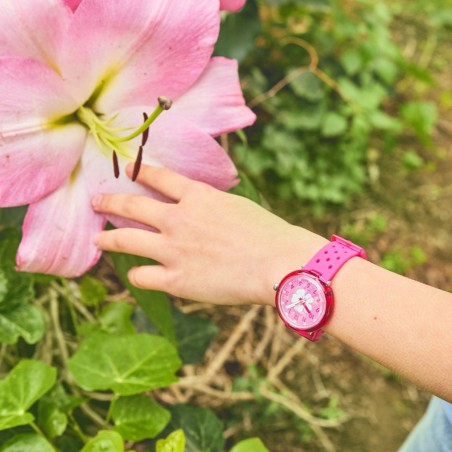 Orologio Flik Flak FIZZ IN HIBISCUS FCNP005 | Wrachien Gioielli