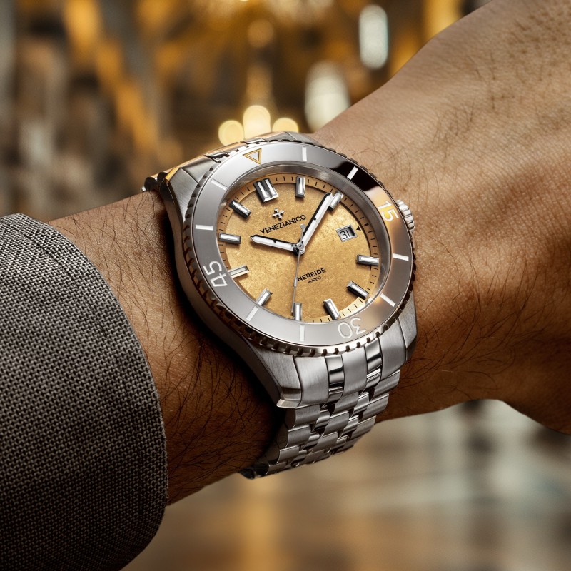 Orologio Venezianico NEREIDE AUREO 4521590S | Gioielleria De Wrachien