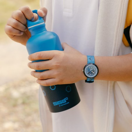 Orologio Flik Flak QUENCH IN BLUE FPNP189 | Wrachien Gioielli