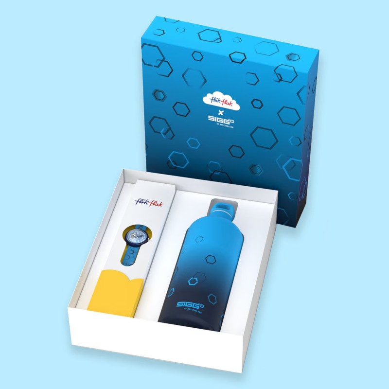 Orologio Flik Flak QUENCH IN BLUE FPNP189 | Wrachien Gioielli