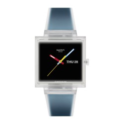 Orologio Swatch WHAT IF…SEE THRU BLACK? SO38K700 | De Wrachien Gioielli