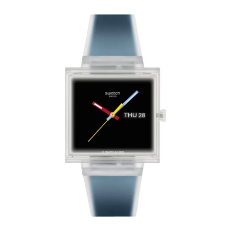 Orologio Swatch WHAT IF…SEE THRU BLACK? SO38K700 | De Wrachien Gioielli
