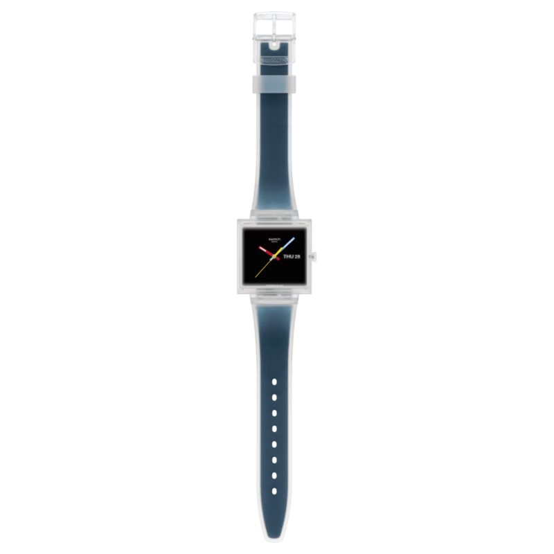 Orologio Swatch WHAT IF…SEE THRU BLACK? SO38K700 | De Wrachien Gioielli