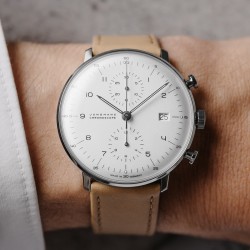 Orologio Junghans Max Bill Chronoscope 27/4502.02 | De Wrachien Gioielli