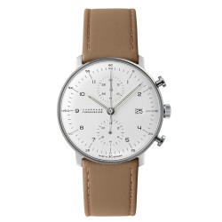 Orologio Junghans Max Bill Chronoscope 27/4502.02 | De Wrachien Gioielli