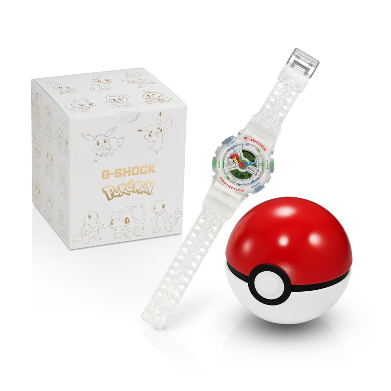 Orologio G-Shock GA-110 POKÈMON® LIMITED EDITION GA-110PKM-7A | De Wrachien Gioielli