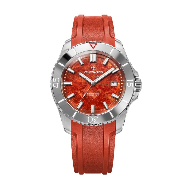 Orologio Venezianico NEREIDE CORALLO 4521546 | Gioielleria De Wrachien
