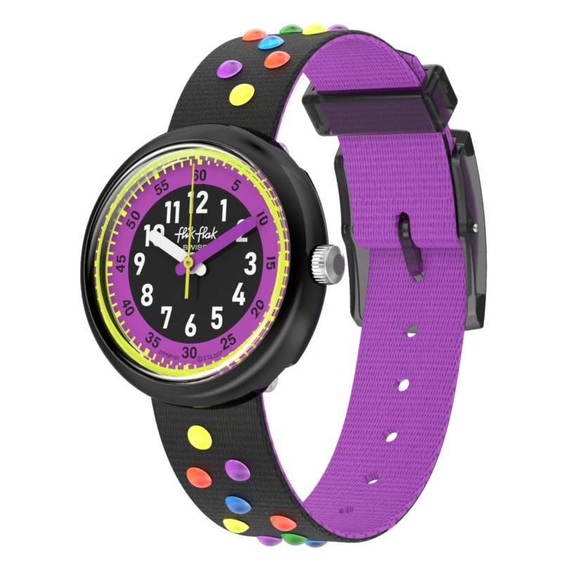 Orologio Flik Flak ASTRO DISCO FPNP191| Wrachien Gioielli