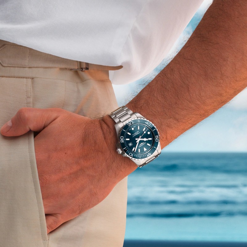 Orologio Longines HYDROCONQUEST L3.788.4.96.6| Gioielleria De Wrachien