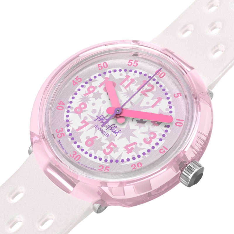 Orologio Flik Flak FIZZ IN PEARL FCNP007 | Wrachien Gioielli