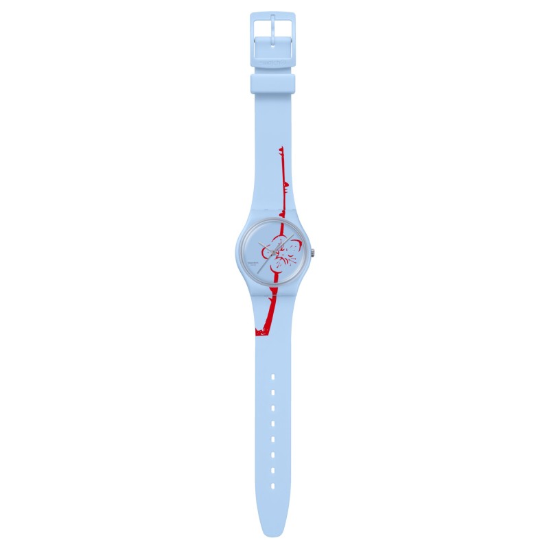 Orologio Swatch FLOWERING PLUM SO28Z136 |De Wrachien Gioielli