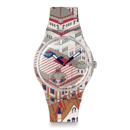 Orologio Swatch New Gent BUND-ASTIC SUOZ371| De Wrachien Gioielli