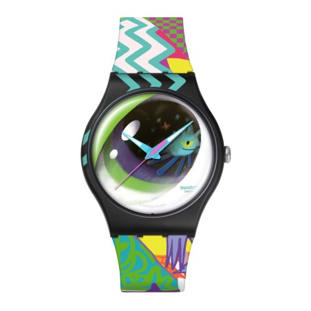 Orologio Swatch New Gent STREET EYE SUOZ372| De Wrachien Gioielli
