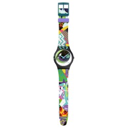 Orologio Swatch New Gent STREET EYE SUOZ372| De Wrachien Gioielli
