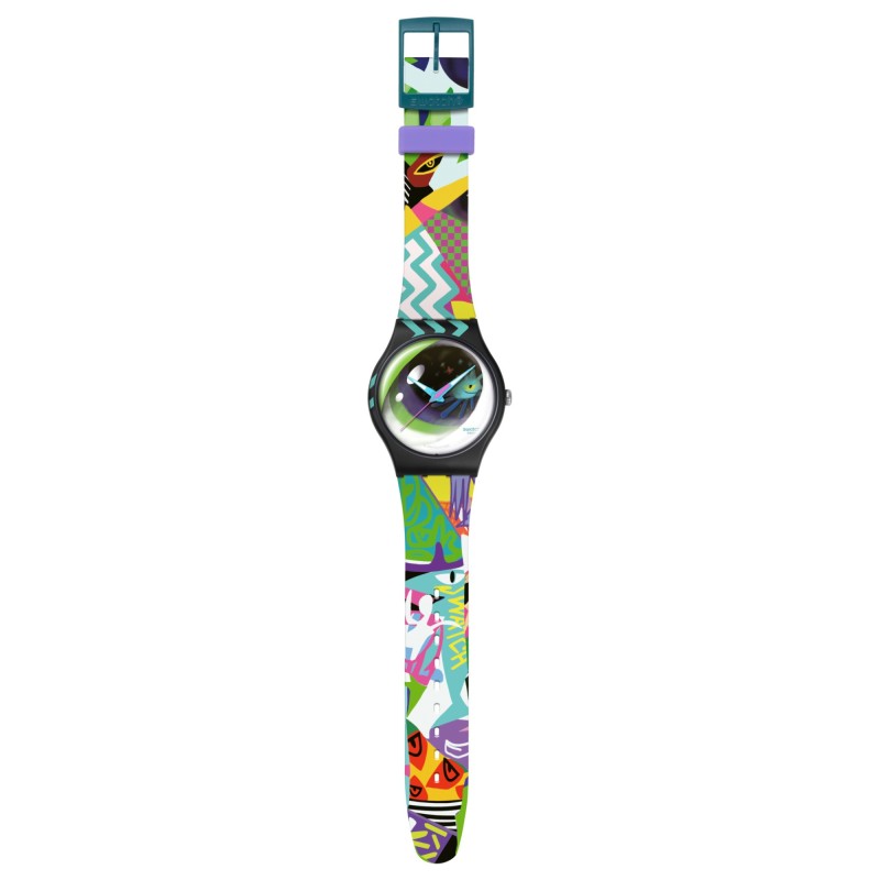 Orologio Swatch New Gent STREET EYE SUOZ372| De Wrachien Gioielli