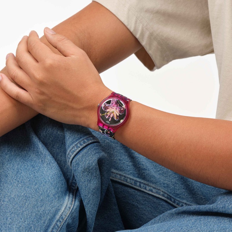 Orologio Swatch New Gent DIGI-BLOSSOMING SUOZ373 | De Wrachien Gioielli