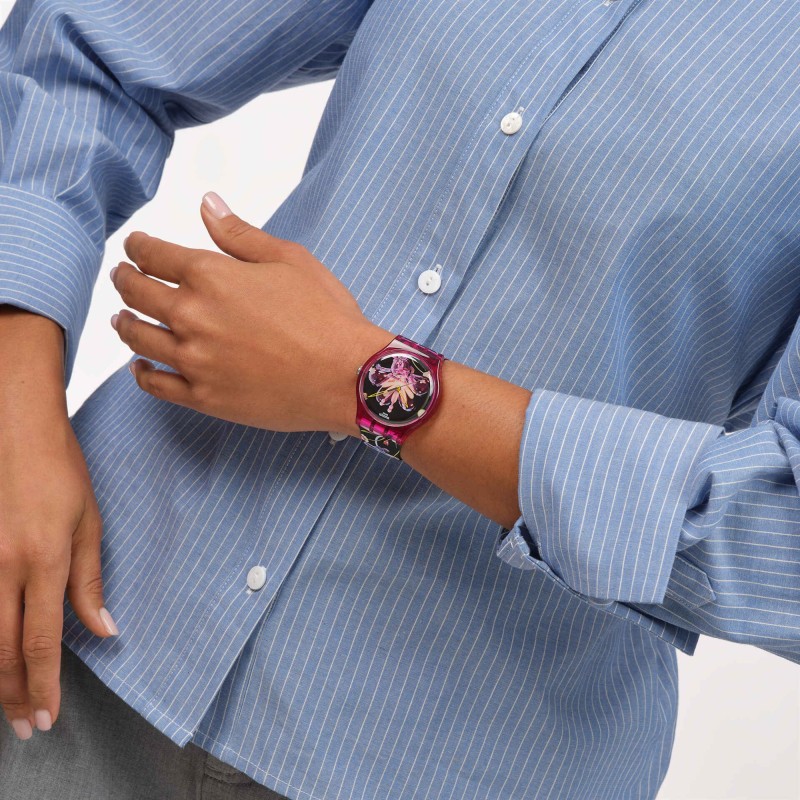Orologio Swatch New Gent DIGI-BLOSSOMING SUOZ373 | De Wrachien Gioielli