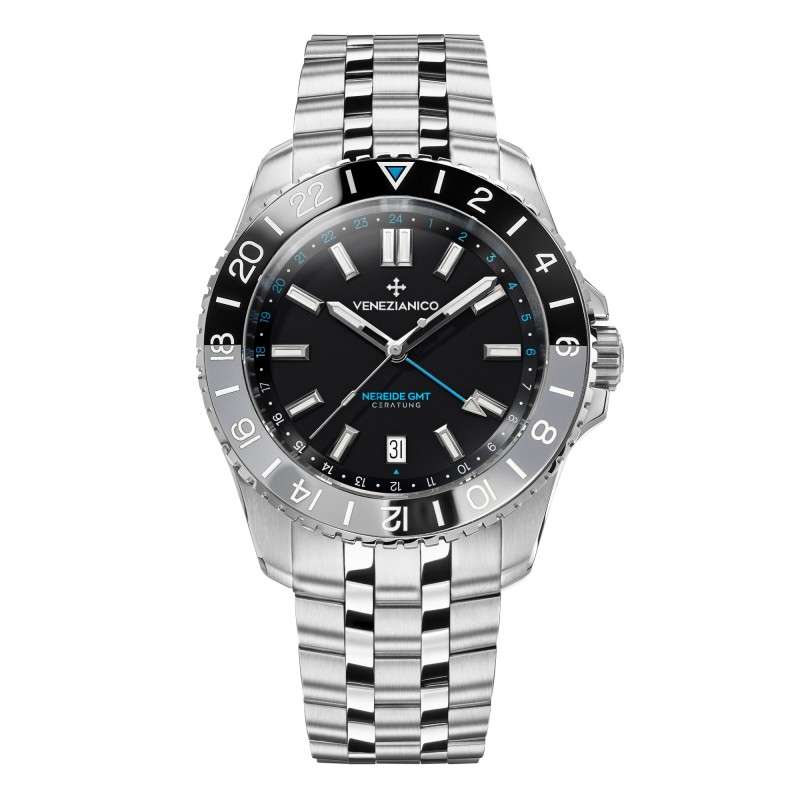 Orologio Venezianico NEREIDE GMT CERATUNG 4521500S | Gioielleria De Wrachien