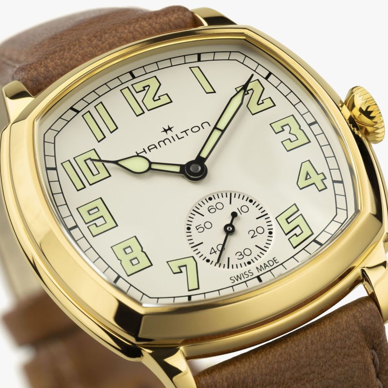 Orologio Hamilton AMERICAN CLASSIC CUSHION MECHANICAL H36139520 | De Wrachien Gioielli