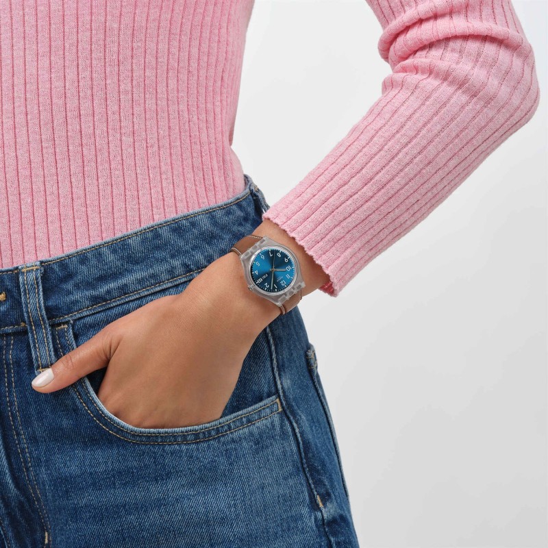 Orologio Swatch ORIGINAL GENT AROUND THE LAGOON SO28K704 |De Wrachien Gioielli